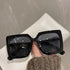 Women Classic Leisure Large Frame Square Sunshades